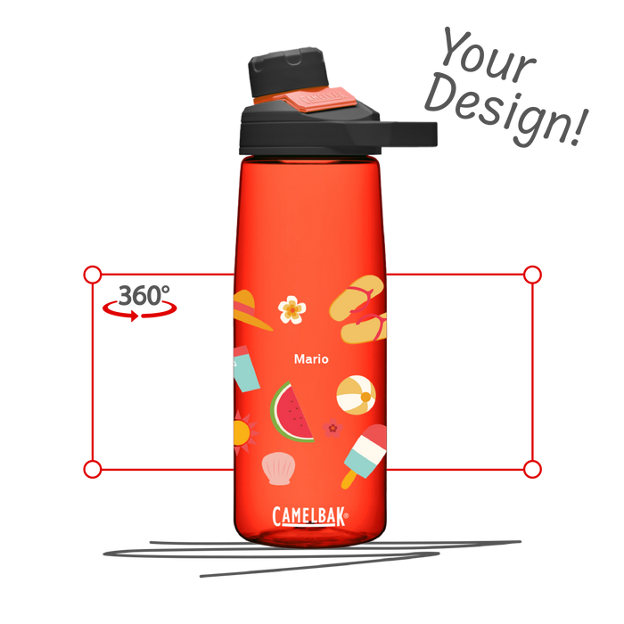 CAMELBAK CHUTE MAG BOTTLE 0.75 L Fiery Red