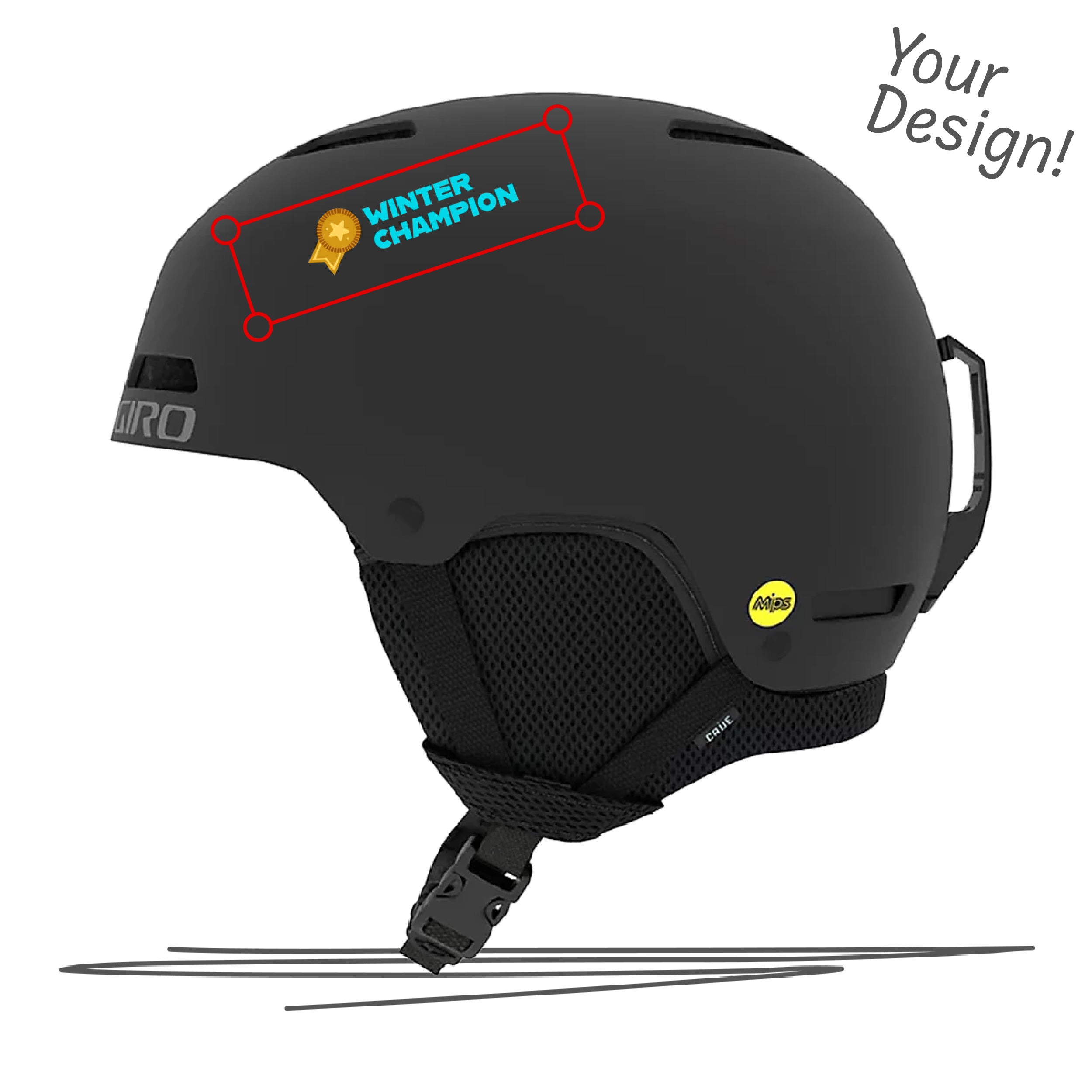 GIRO Crüe MIPS FS Matte Black Gr. XS