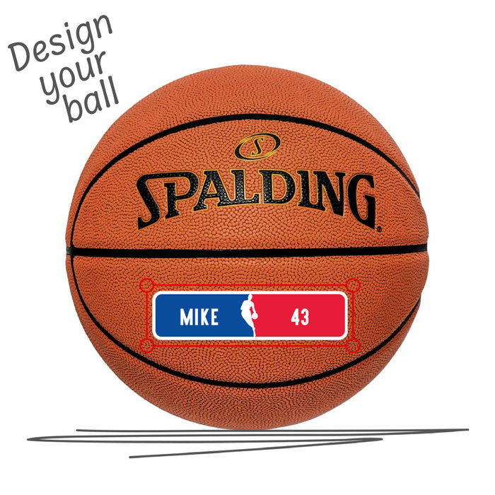 Personalisierter Basketball SPALDING Excel TF-500 Size 7