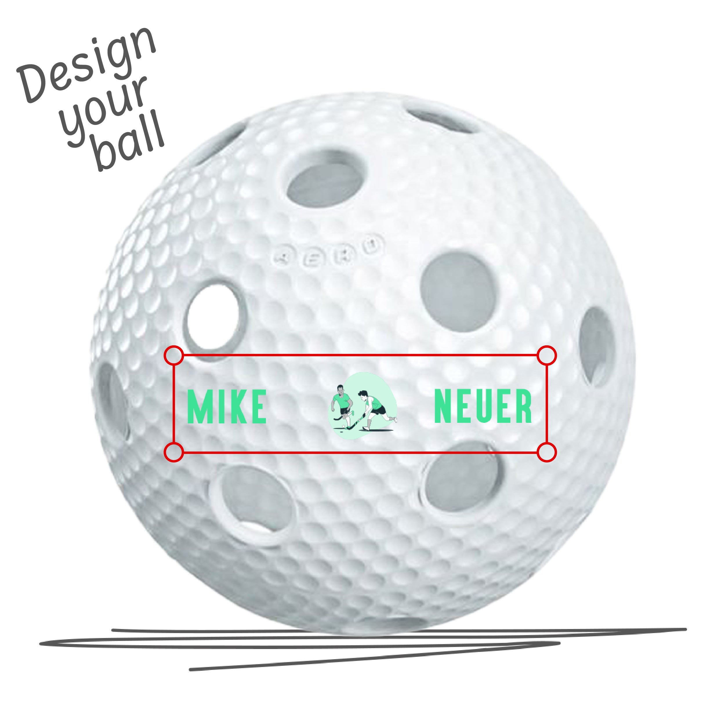 UNIHOCKEY MATCHBALL SALMING AERO