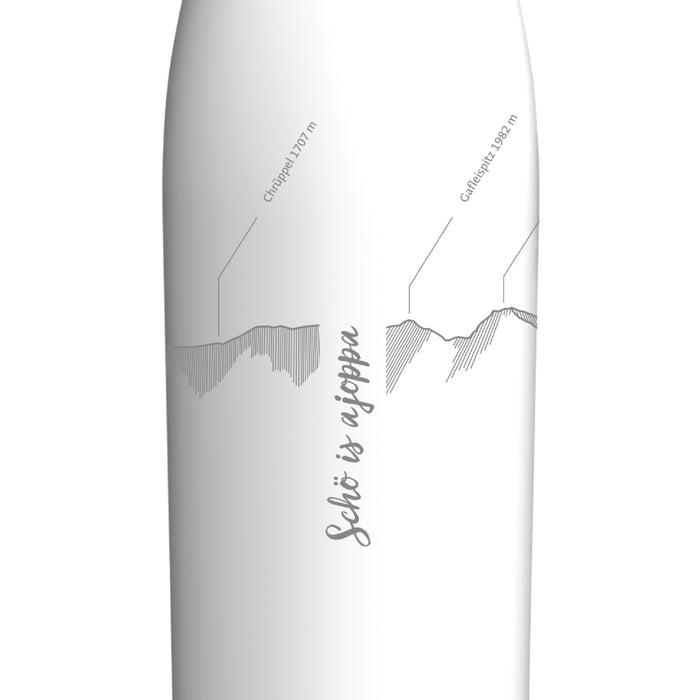 "Schö is ajoppa" Triesenberg x SIGG MERIDIAN 0.5 L White