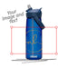 Personalisierte Thrive Flip Straw Trinkflasche 0,75L aus Tritan™ Renew, auslaufsicher mit Trinkhalm-Ventil, BPA-frei, transparent mit Tragegriff. Selber gestalten - Trinkflasche gestalten - CamelBak Trinkflasche gestalten