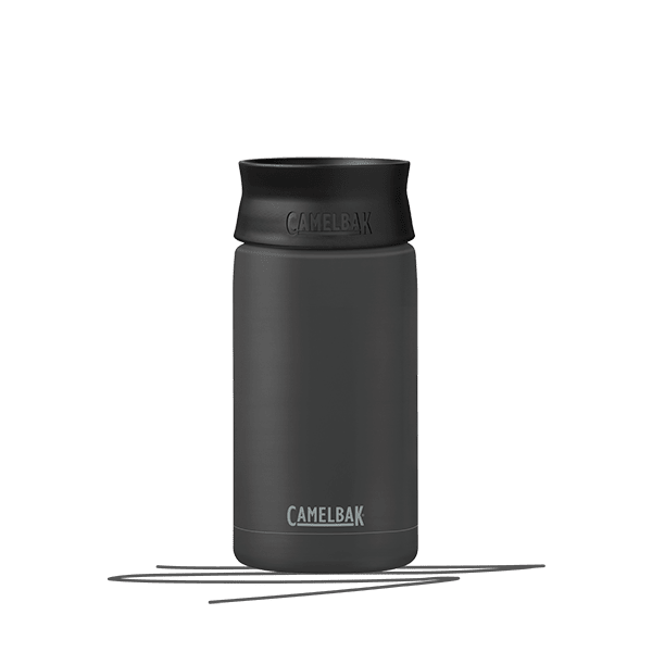 CAMELBAK HOT CAP V.I. STAINLESS BOTTLE 0.35 L Black